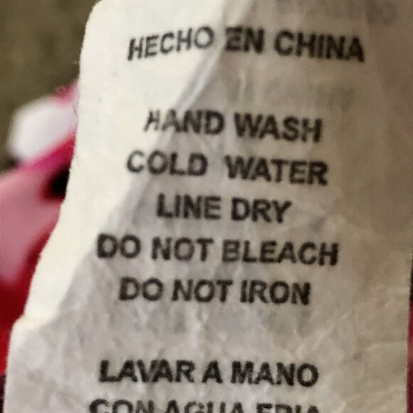 Maxine of Hollywood Swimsuit Womens 12 Used Pink Red Purple Floral Black MM4GF37 - Picture 7 of 13